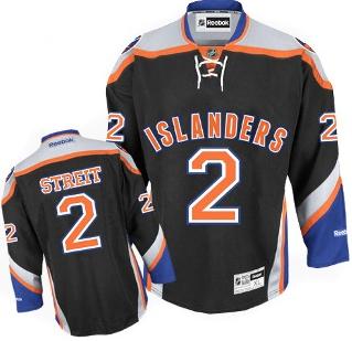 Cheap New York Islanders 2 Mark Streit Black Third NHL Jersey For Sale