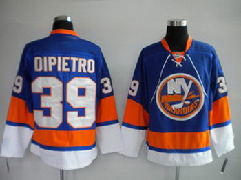Cheap New York Islanders 39 DIPIETRO blue For Sale