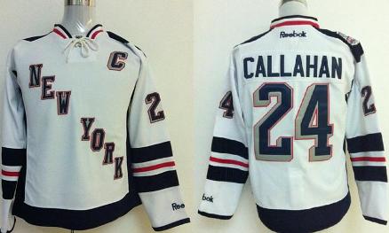 Cheap New York Rangers 24 Ryan Callahan White 2014 Stadium Series NHL Jersey For Sale