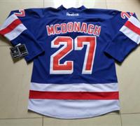 Cheap New York Rangers #27 Mcdonagh LT Blue NHL Jerseys For Sale