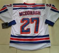 New York Rangers #27 Mcdonagh White NHL Jerseys