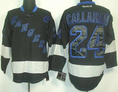Cheap New York Rangers 24 Ryan Callahan Black NHL Jerseys For Sale