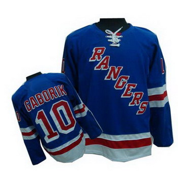 Cheap New York Rangers 10 Gaborik Blue For Sale