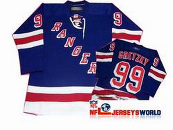 New York Rangers 99 Gretzky Blue Jersey