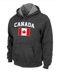 Cheap Nike 2014 Olympics Canada Flag Collection Locker Room Pullover Grey For Sale