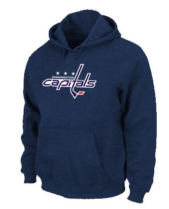 Cheap Washington Capitals Big & Tall Logo Pullover NHL Hoodie D.Blue For Sale