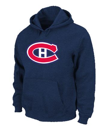 Cheap Montr??al Canadiens Big & Tall Logo Pullover NHL Hoodie D.Blue For Sale
