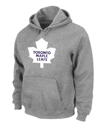 Cheap Toronto Maple Leafs Big & Tall Logo Pullover NHL Hoodie Grey For Sale