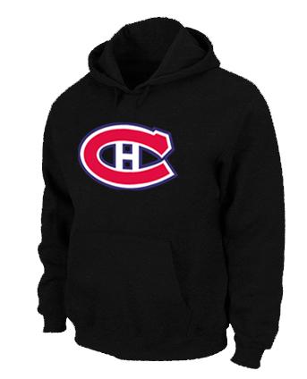 Cheap Montr??al Canadiens Big & Tall Logo Pullover NHL Hoodie Black For Sale
