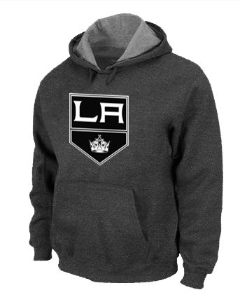Cheap Los Angeles Kings Big & Tall Logo Pullover NHL Hoodie D.Grey For Sale