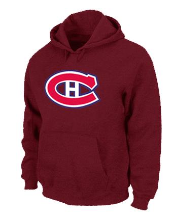 Cheap Montr??al Canadiens Big & Tall Logo Pullover NHL Hoodie Red For Sale