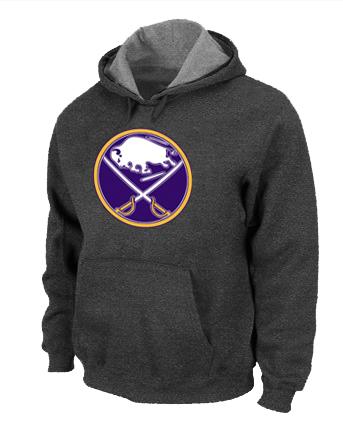 Cheap Buffalo Sabres Big & Tall Logo Pullover NHL Hoodie D.Grey For Sale