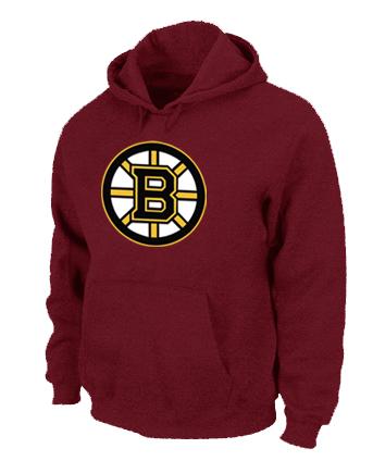 Cheap Boston Bruins Big & Tall Logo Pullover NHL Hoodie RED For Sale