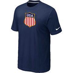 Cheap Nike Team USA Hockey Winter Olympics KO Collection Locker Room T-Shirt dark blue For Sale