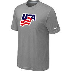 Cheap Nike USA Graphic Legend Performance Collection Locker Room T-Shirt light grey For Sale
