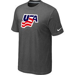Cheap Nike USA Graphic Legend Performance Collection Locker Room T-Shirt dark grey For Sale
