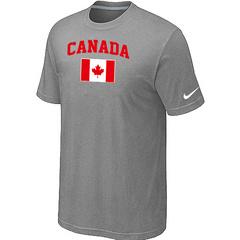 Cheap Nike 2014 Olympics Canada Flag Collection Locker Room T-Shirt light grey For Sale