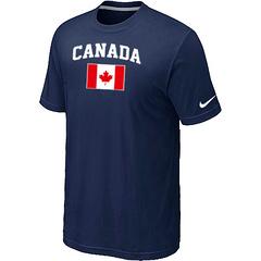 Cheap Nike 2014 Olympics Canada Flag Collection Locker Room T-Shirt dark blue For Sale