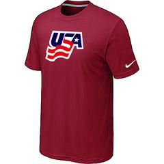 Cheap Nike USA Graphic Legend Performance Collection Locker Room T-Shirt red For Sale