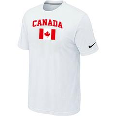 Cheap Nike 2014 Olympics Canada Flag Collection Locker Room T-Shirt white For Sale