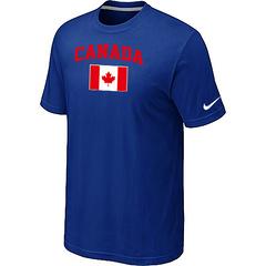 Cheap Nike 2014 Olympics Canada Flag Collection Locker Room T-Shirt blue For Sale