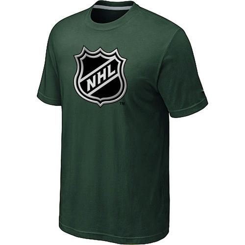 Cheap NHL Logo Big & Tall D.Green T-Shirt For Sale