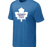 Cheap NHL Toronto Maple Leafs Big & Tall Logo light Blue T-Shirt For Sale