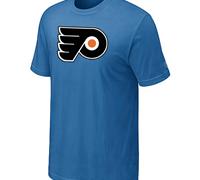 Cheap NHL Philadelphia Flyers Big & Tall Logo light Blue T-Shirt For Sale