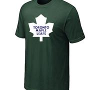 Cheap NHL Toronto Maple Leafs Big & Tall Logo D.Green T-Shirt For Sale