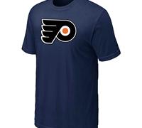 Cheap NHL Philadelphia Flyers Big & Tall Logo D.Blue T-Shirt For Sale
