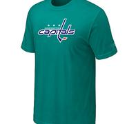 Cheap NHL Washington Capitals Big & Tall Logo Green T-Shirt For Sale