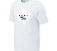 Cheap NHL Toronto Maple Leafs Big & Tall Logo White T-Shirt For Sale
