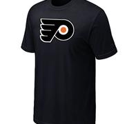 Cheap NHL Philadelphia Flyers Big & Tall Logo Black T-Shirt For Sale