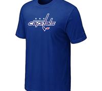 Cheap NHL Washington Capitals Big & Tall Logo Blue T-Shirt For Sale