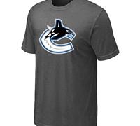 Cheap NHL Vancouver Canucks D.Grey Big & Tall Logo T-Shirt For Sale