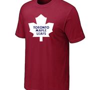 Cheap NHL Toronto Maple Leafs Big & Tall Logo Red T-Shirt For Sale