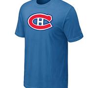 Cheap NHL Montr??al Canadiens Big & Tall Logo light Blue T-Shirt For Sale