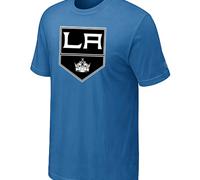 Cheap NHL Los Angeles Kings Big & Tall Logo light Blue T-Shirt For Sale