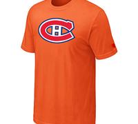 Cheap NHL Montr??al Canadiens Big & Tall Logo Orange T-Shirt For Sale