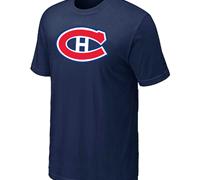 Cheap NHL Montr??al Canadiens Big & Tall Logo D.Blue T-Shirt For Sale