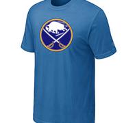 Cheap NHL Buffalo Sabres Big & Tall Logo light Blue T-Shirt For Sale