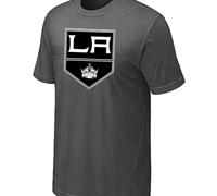 Cheap NHL Los Angeles Kings Big & Tall Logo D.Grey T-Shirt For Sale