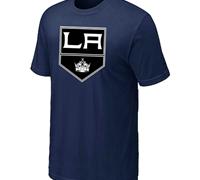 Cheap NHL Los Angeles Kings Big & Tall Logo D.Blue T-Shirt For Sale