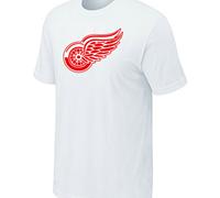 Cheap NHL Detroit Red Wings Big & Tall Logo White T-Shirt For Sale