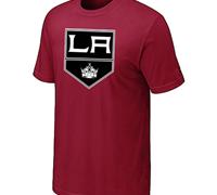 Cheap NHL Los Angeles Kings Big & Tall Logo Red T-Shirt For Sale