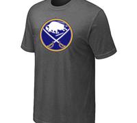 Cheap NHL Buffalo Sabres Big & Tall Logo D.Grey T-Shirt For Sale