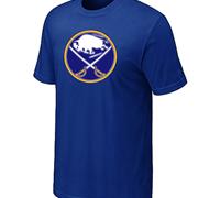 Cheap NHL Buffalo Sabres Big & Tall Logo Blue T-Shirt For Sale