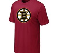 Cheap NHL Boston Bruins Big & Tall Logo Red T-Shirt For Sale