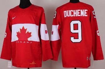 Cheap 2014 Winter Olympics Canada Team 9 Matt Duchene Red Hockey Jerseys For Sale