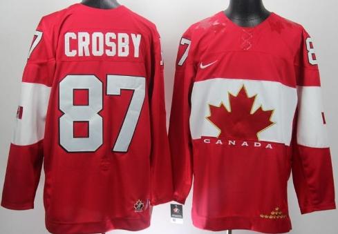 Cheap NHL Team Canada 87 Sidney Crosby 2014 Olympic Red Jersey For Sale